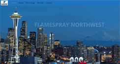 Desktop Screenshot of flamespray.us