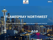 Tablet Screenshot of flamespray.us